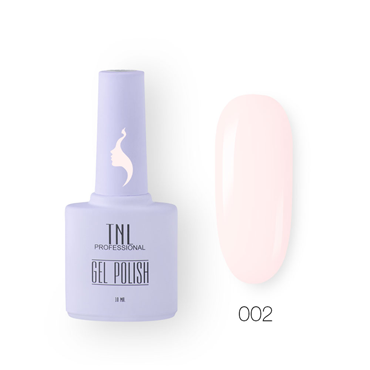 TNL PROFESSIONAL 002 гель-лак для ногтей 8 чувств, светло-розовый / TNL 10 мл