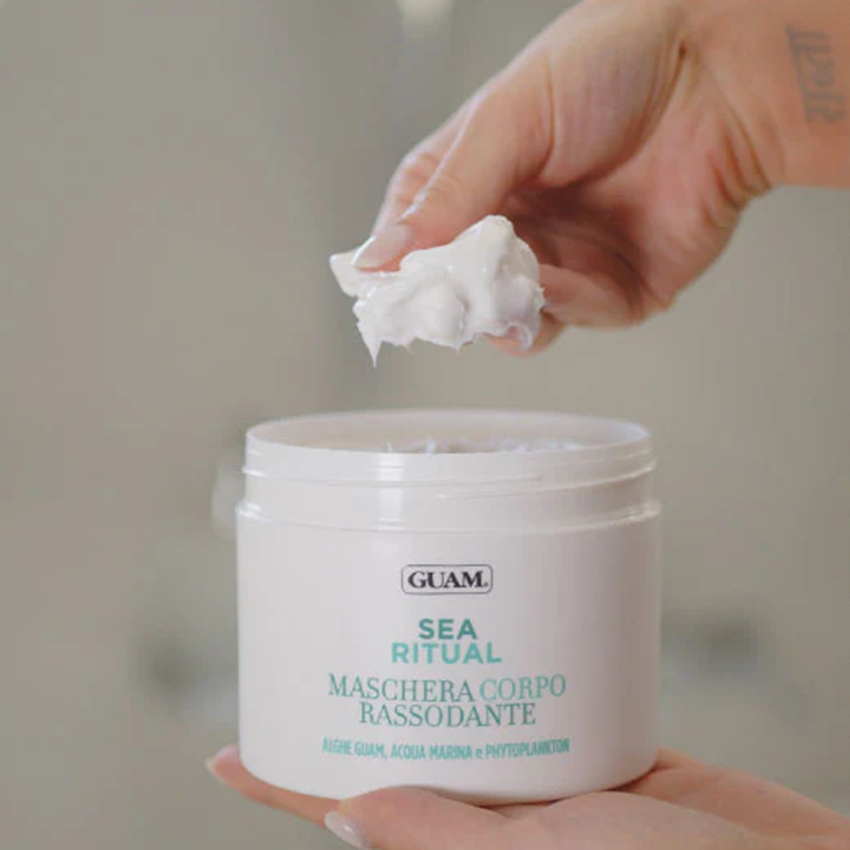 GUAM Маска укрепляющая для тела с интенсивным моделирующим действием / Sea Ritual 500 мл, фото 3