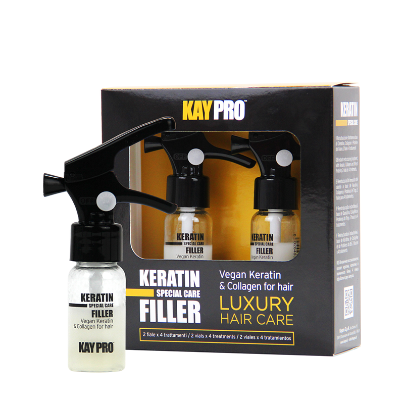 KAYPRO Филлер для волос восстанавливающий / Keratin 2*10 мл kaypro филлер keratin восстанавливающий 12