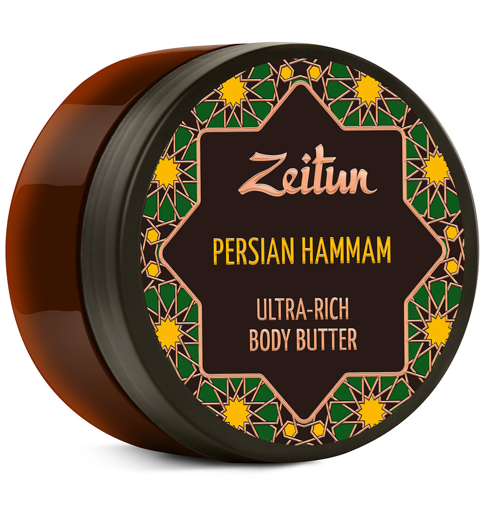 ZEITUN Крем-масло для тела Персидский хаммам, детокс и обновление 200 мл