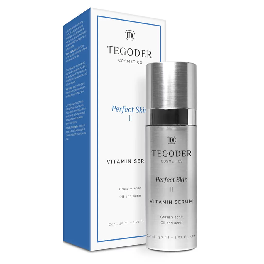 TEGOR Крем-эмульсия с витаминами для комбинированной и жирной кожи / PERFEKT SKIN 30 мл, фото 2