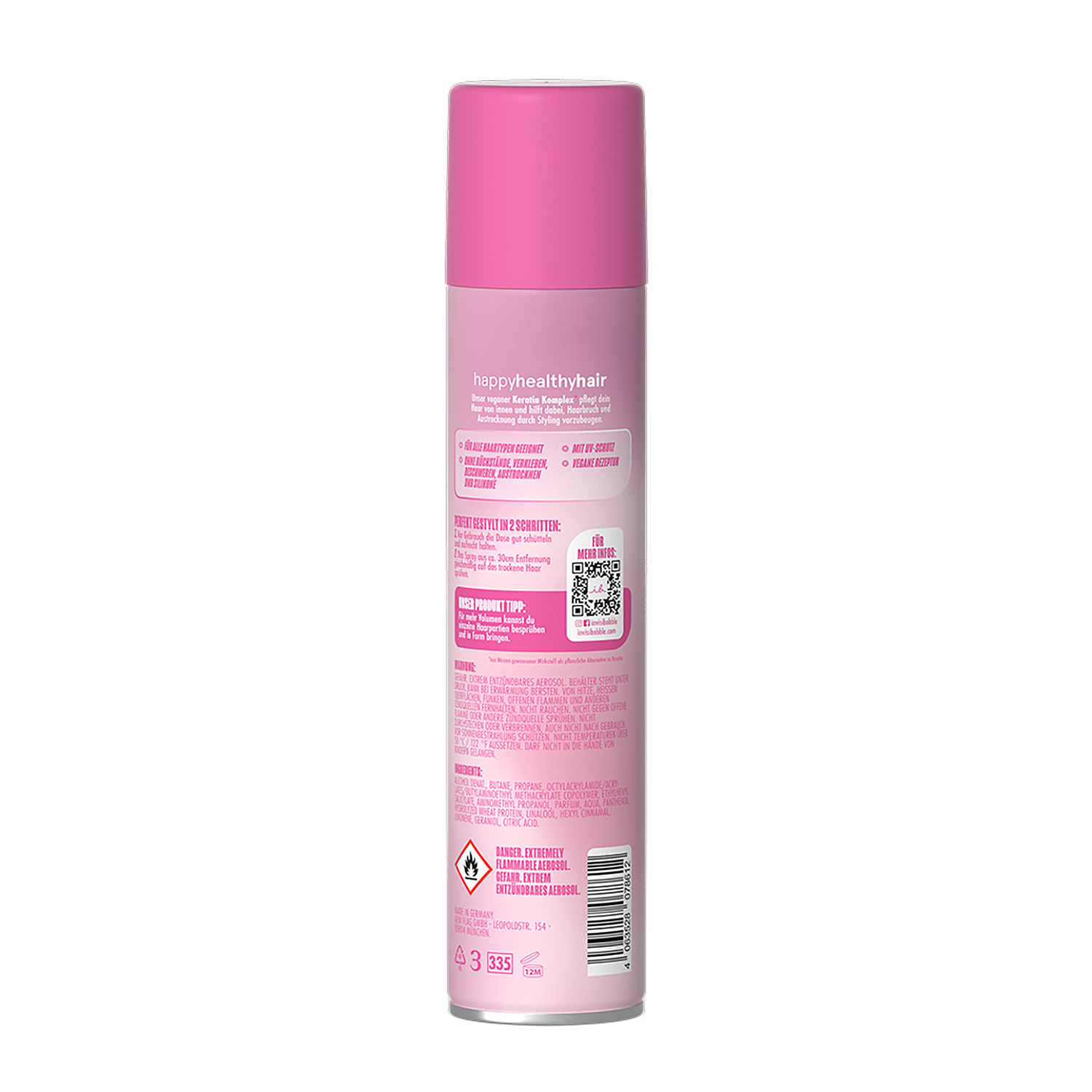 INVISIBOBBLE Лак для блеска волос средней фиксации / invisibobble Extra Shine Hairspray 250 мл, фото 2