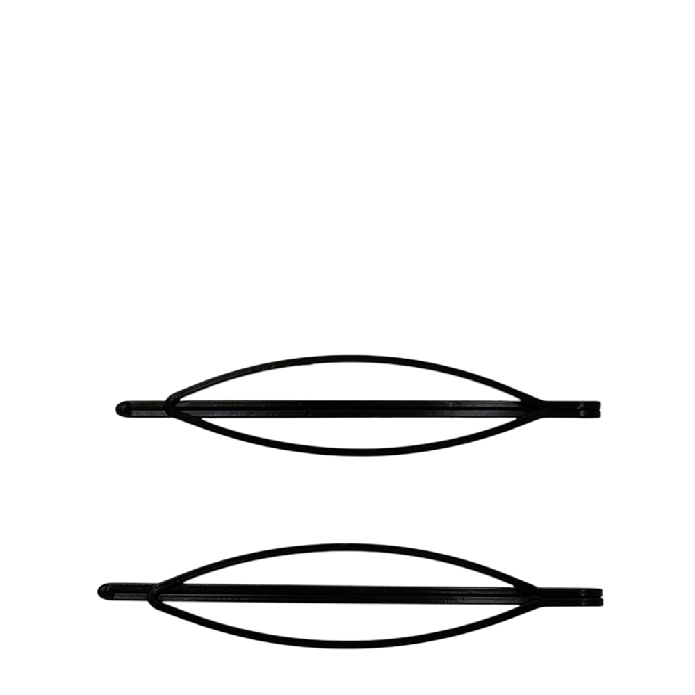 IWOU PROFESSIONAL Невидимки Лист черные 2 шт, фото 1