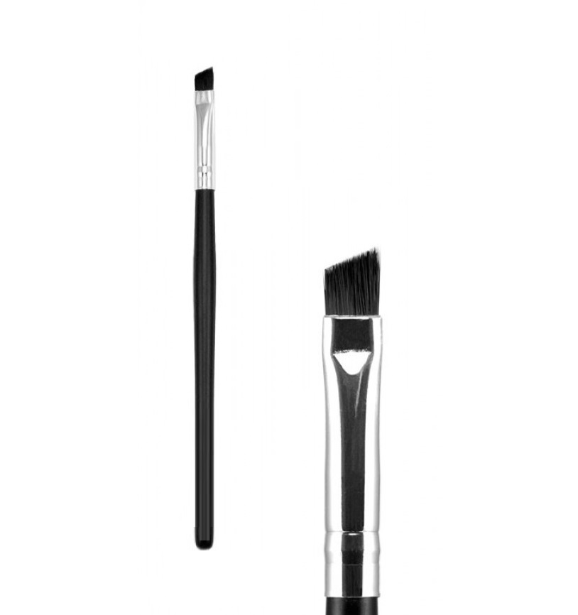 REFECTOCIL Кисть жесткая для окрашивания бровей и ресниц 15 см, черная 1 шт m art кисть для бровей 10 плоская синтетика ручка черная профессиональная