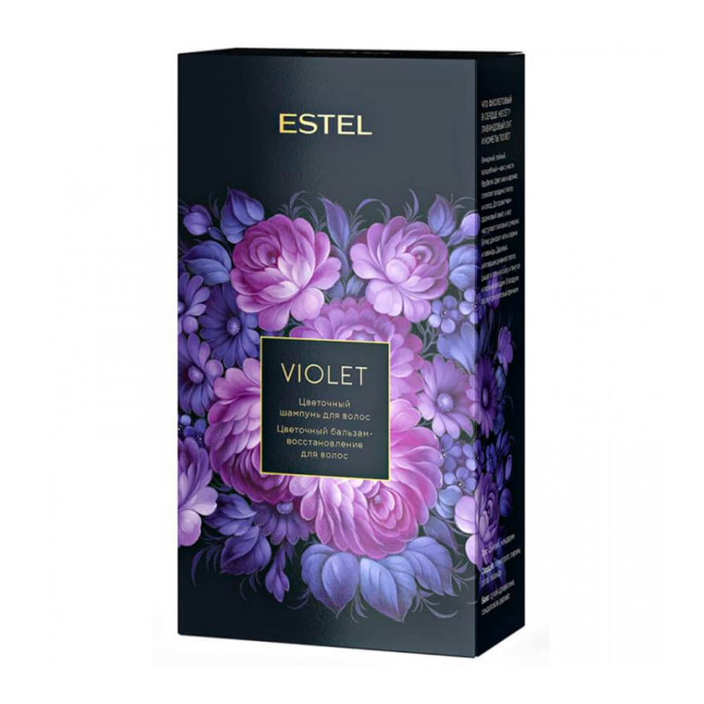 ESTEL PROFESSIONAL Набор Дуэт компаньонов (шампунь 250 мл, бальзам 200 мл) Estel Violet набор дуэт компаньонов blanc