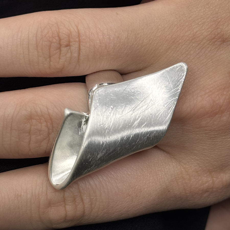 IWOU PROFESSIONAL Кольцо Лист желания 1шт, фото 4