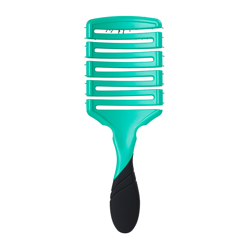 WET BRUSH Щетка для быстрой сушки волос с мягкой ручкой, прямоугольная голубая / PRO FLEX DRY PADDLE PURIST BLUE, фото 2