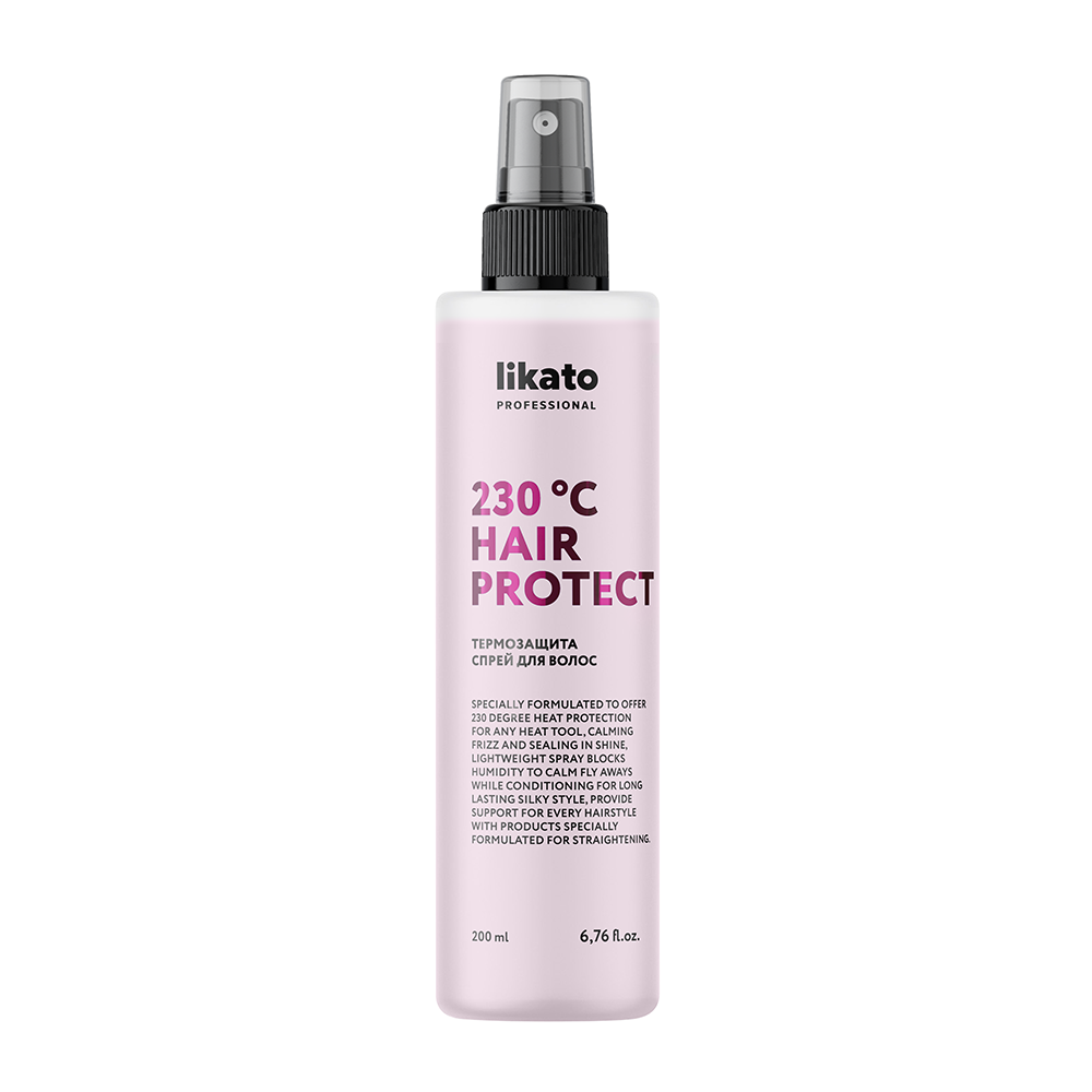 LIKATO PROFESSIONAL Спрей термозащита для волос / Likato professional 200 мл спрей термозащита для волос invisible care