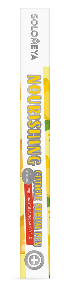 SOLOMEYA Сыворотка питательная с маслом макадамии и манго для кутикулы, в карандаше / Nourishing cuticle serum pen with Macadamia and Mango Oils 2 мл, фото 4