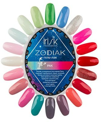 IRISK PROFESSIONAL 076 гель-лак для ногтей, рак / Zodiak 10 г, фото 4