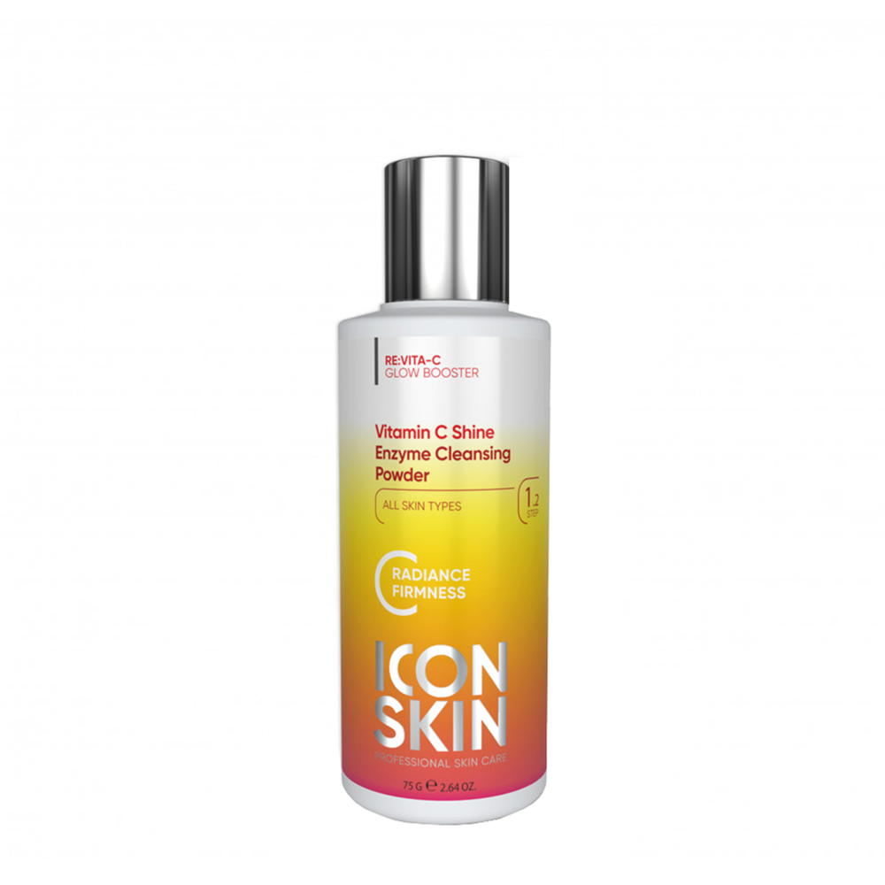 ICON SKIN Пилинг-пудра энзимная для умывания / Re: Vita C Vitamin C Shine 75 гр кислотный пилинг с ресвератролом firm aha
