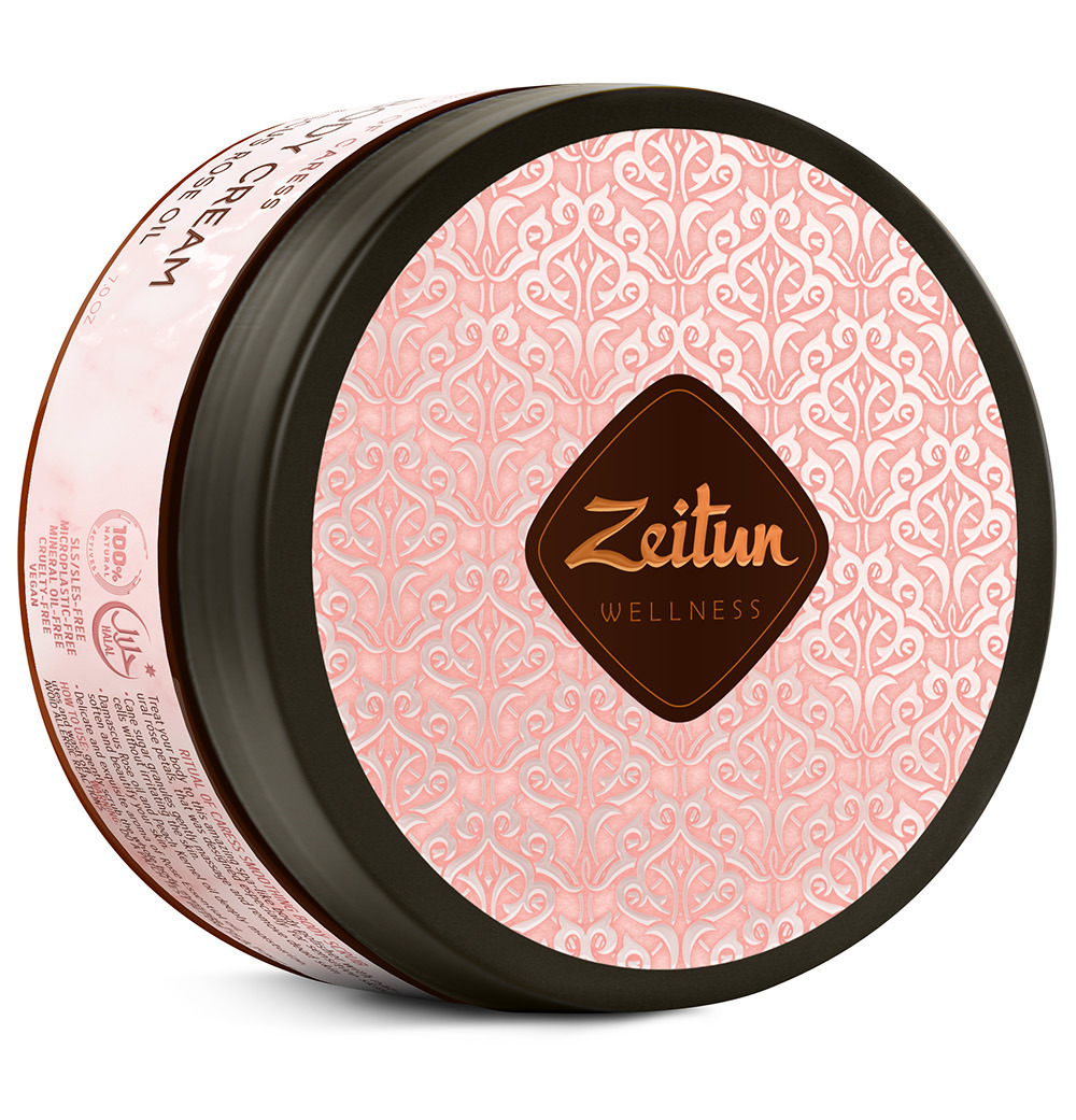 ZEITUN Крем насыщенный смягчающий для тела Ритуал нежности / Caress 200 мл intesa крем для бритья смягчающий с маслом авокадо 100 0
