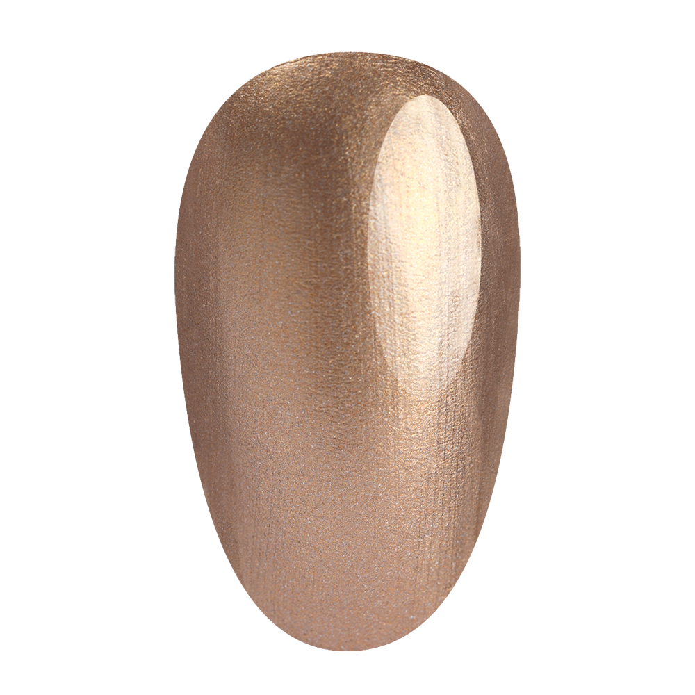 E.MI 157 лак ультрастойкий для ногтей, Золотое переплетение / Gel Effect 9 мл, фото 2