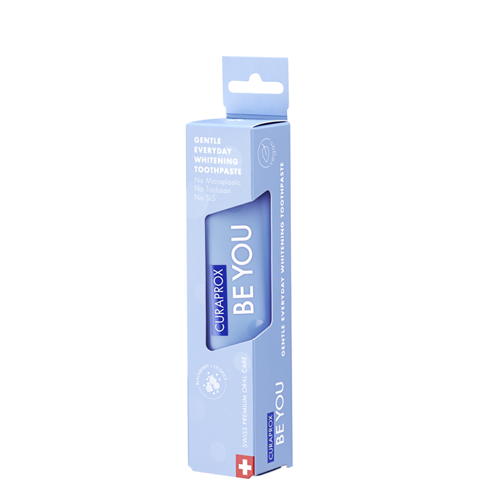 CURAPROX Паста зубная мечтатель голубая / Be You 60 мл curaprox be you everyday whitening toothpaste осветляющая зубная паста мечтатель 60 мл