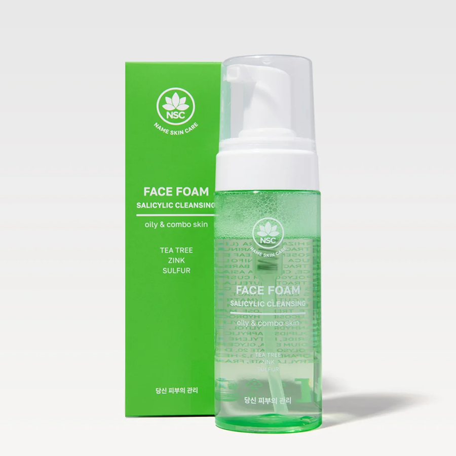 NAME SKIN CARE Пенка очищающая для лица с салициловой кислотой, серой и цинком / NSC 150 мл, фото 2