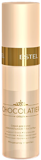 ESTEL PROFESSIONAL Спрей для волос Ванильная глазурь / CHOCOLATIER 200 мл, фото 1