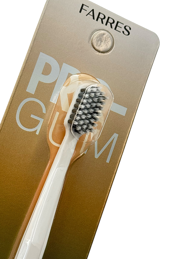 IWOU PROFESSIONAL Зубная щетка Глубокое очищение белая/FARRES PRO GUM, фото 2