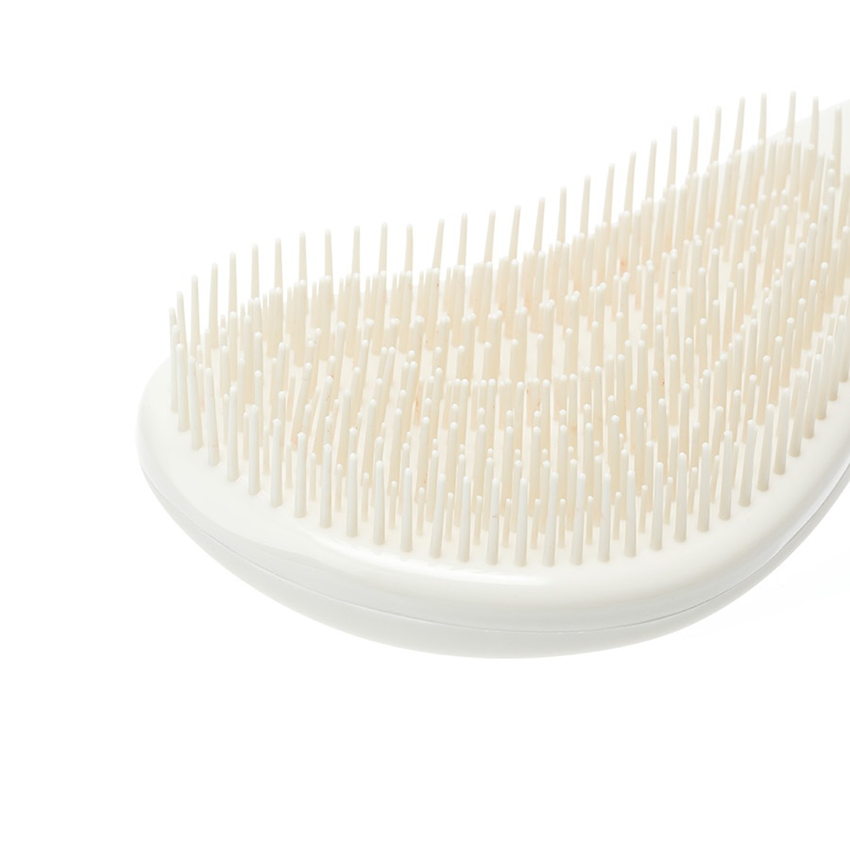 DEWAL BEAUTY Щетка массажная Прованс с пластиковым штифтом, большая ручка, кремовая, фото 2
