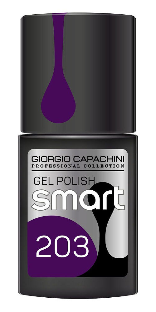 

GIORGIO CAPACHINI 203 гель-лак универсальный для ногтей / SMART 11 мл, Фиолетовые