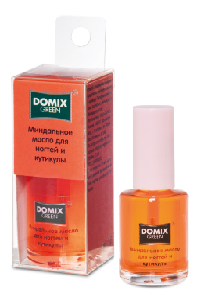 DOMIX Масло миндальное для ногтей и кутикулы / DG 11 мл oleos косметическое масло миндальное 30