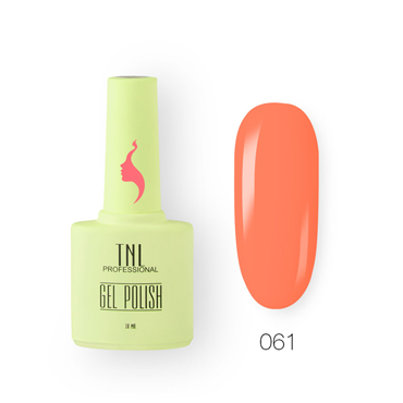 TNL PROFESSIONAL 061 гель-лак для ногтей 8 чувств, клубничная гуава / TNL 10 мл