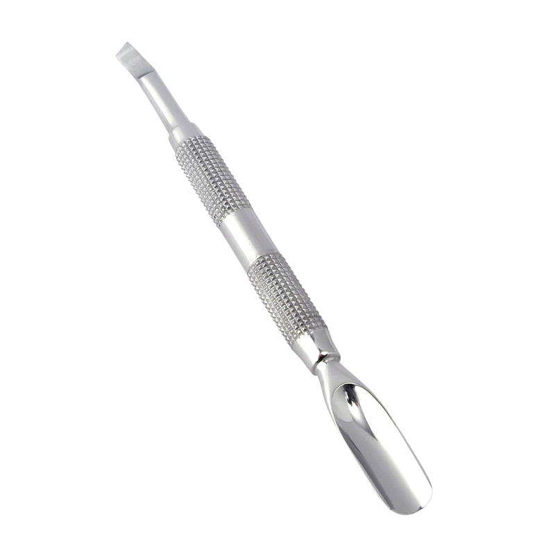 SILVER STAR Шабер (пушер) вогнутая лопатка, маленькая плоская изогнутая лопатка / CLASSIC 115 мм nippon nippers пушер для маникюра широкая лопатка плоская лопатка длина 132 мм