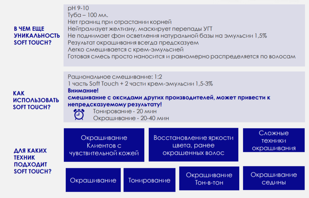 CONCEPT 10.58 крем-краска безаммиачная для волос, ультра светлый блондин розово-перламутровый / Soft Touch Ultra Light Pink Pearl Blond 100 мл, фото 7