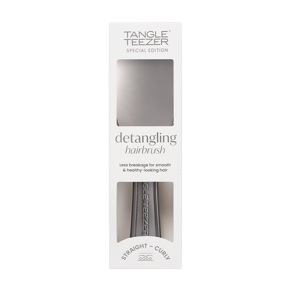 TANGLE TEEZER Расческа для волос / The Ultimate Detangler Chrome Midnight Silver, фото 5