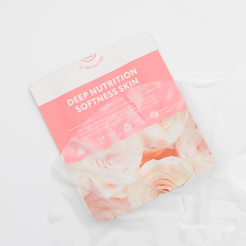 NAME SKIN CARE Маска тканевая для лица глубокое питание и мягкость кожи / NSC 22 гр, фото 3