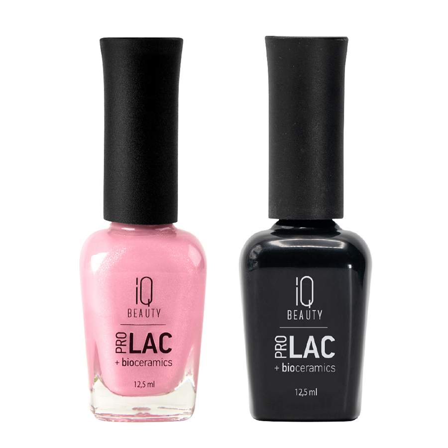 IQ BEAUTY 136 лак для ногтей укрепляющий с биокерамикой / Nail Polish PROLAC+bioceramics 12,5 мл, фото 3