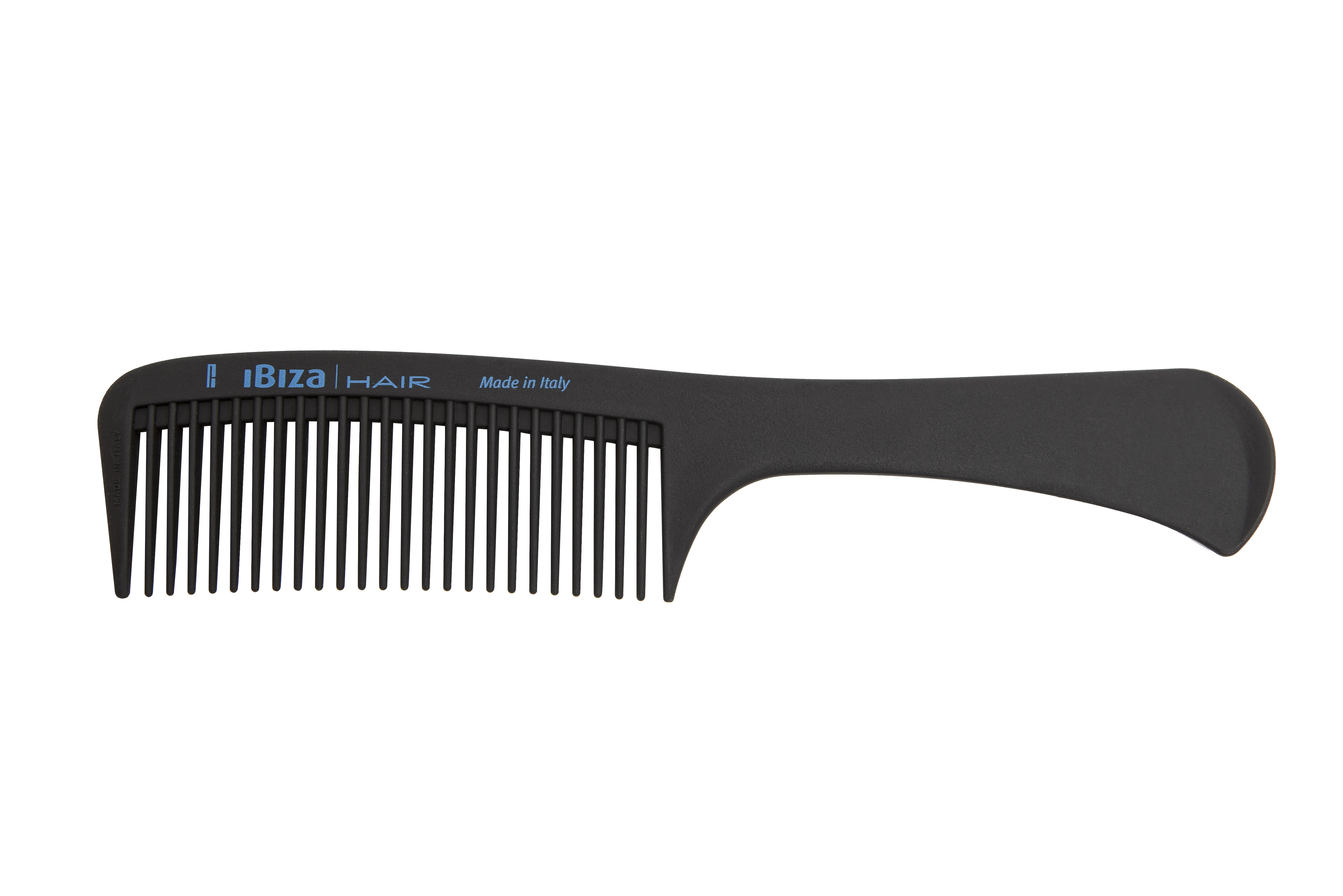 IBIZA HAIR Расческа карбоновая с рукояткой / Carbon Comb Handle, фото 2