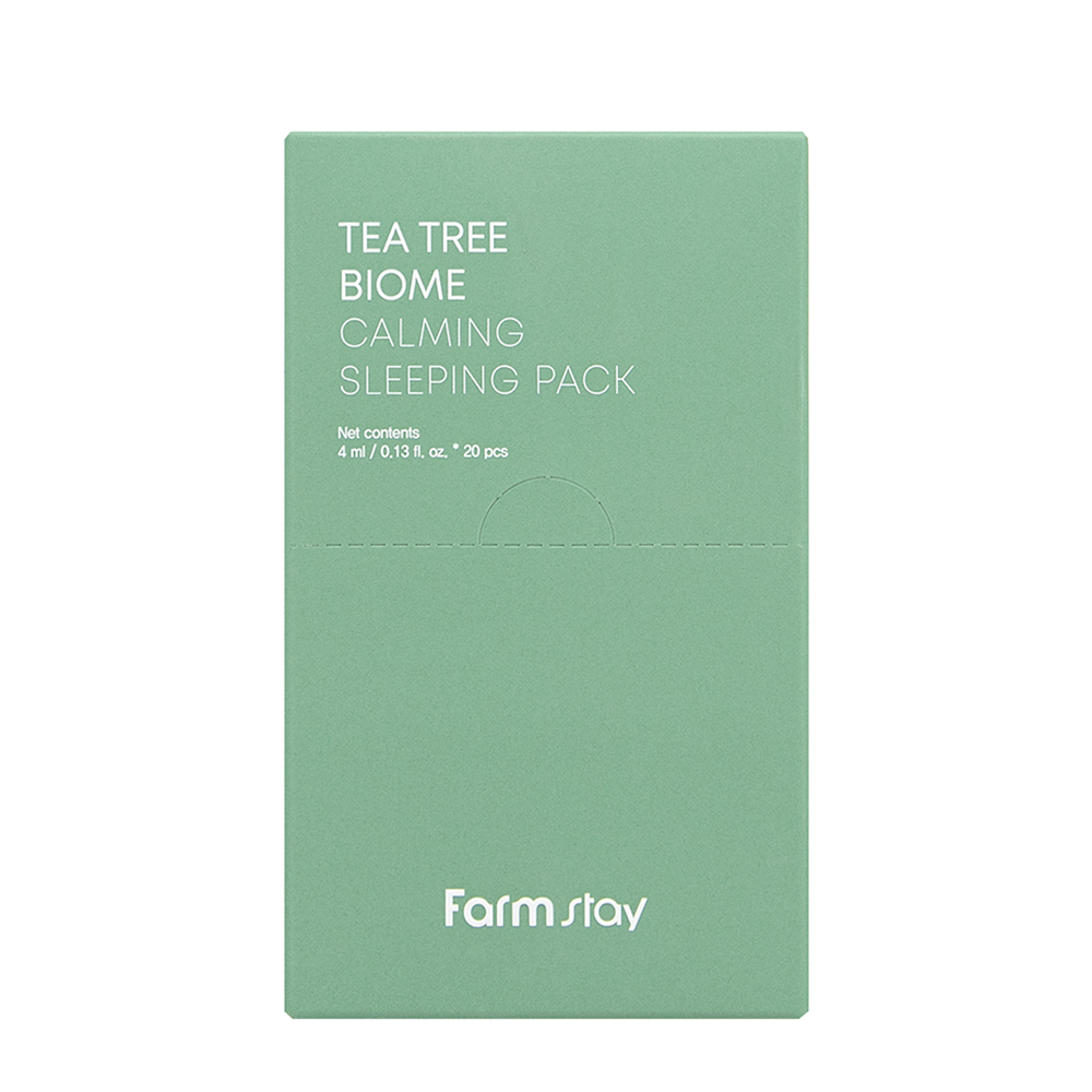 

FARMSTAY Маска ночная успокаивающая для лица с чайным деревом / Tea Tree Biome Calming Sleeping Pack 20*4 мл