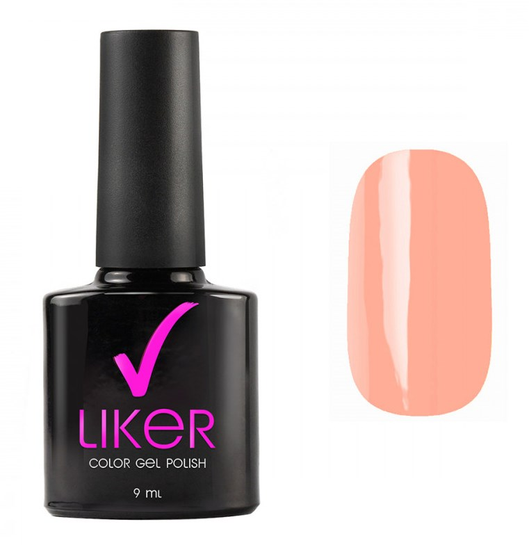 

RUNAIL 4580 гель-лак для ногтей / Liker 9 мл, Розовые