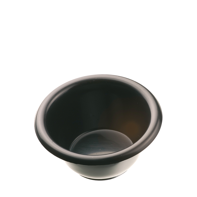 DEWAL PROFESSIONAL Чаша для краски (черная) 180 мл мойка кухонная врезная granfest urban кварцевый песок 440х490 мм одна чаша черная gf ur 644