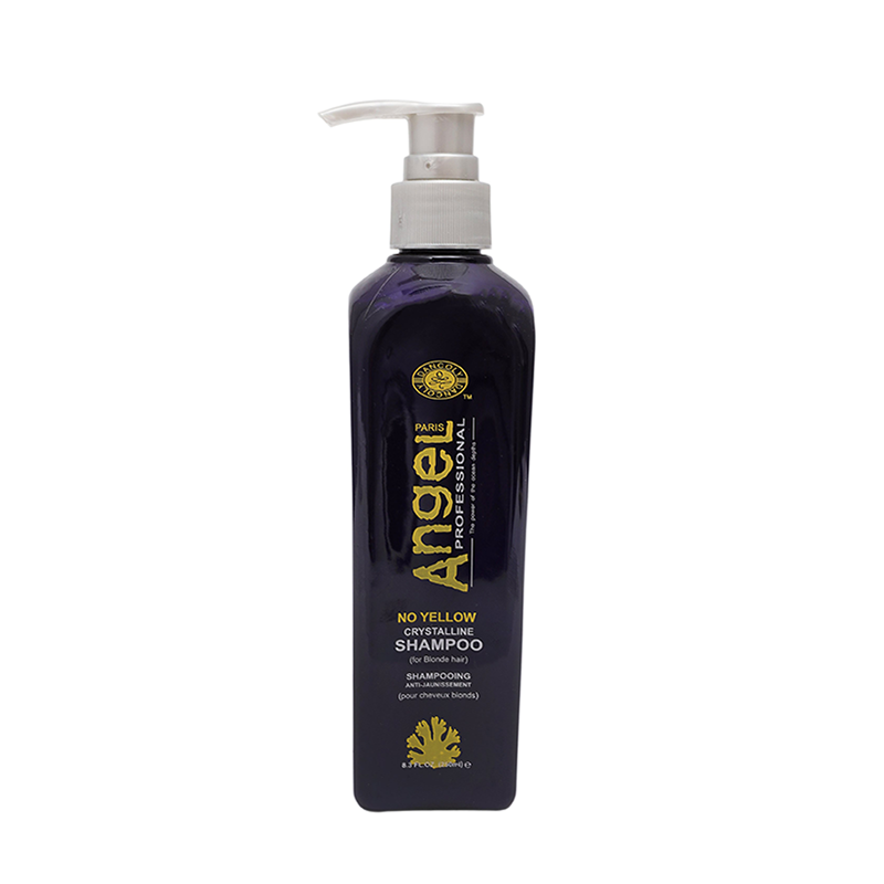 ANGEL PROFESSIONAL Шампунь для волос для нейтрализации желтизны / No Yellow Crystalline Shampoo 250 мл