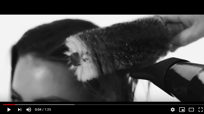 IBIZA HAIR Щетка круглая, закрученная, вогнутая для укладки волос, диаметр 80 мм (красное дерево), фото 2