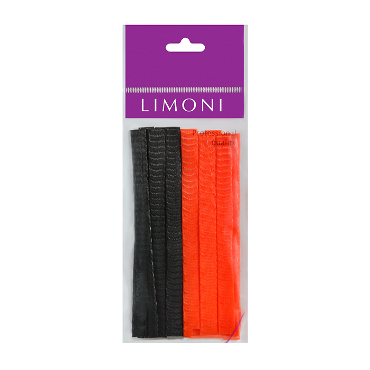 LIMONI Чехол-сеточка защитный для кистей в наборе, ассорти / Вrush Protector Black +Red Professional 20 шт