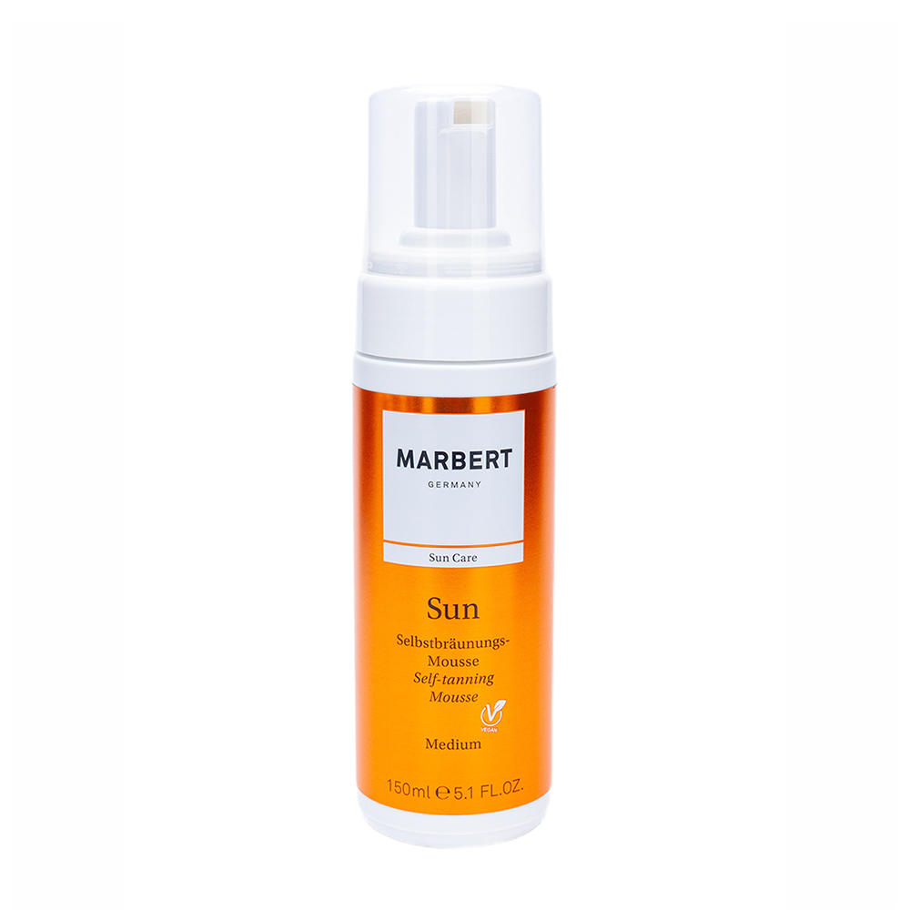 

MARBERT Мусс-автозагар для тела для всех типов кожи, средний оттенок / Sun Self-Tanning Mousse Medium 150 мл
