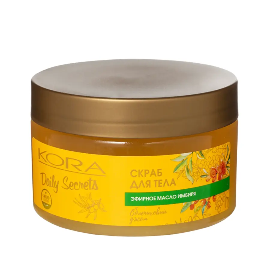KORA Скраб для тела облепиховый джем / Daily Secrets 250 мл, фото 2