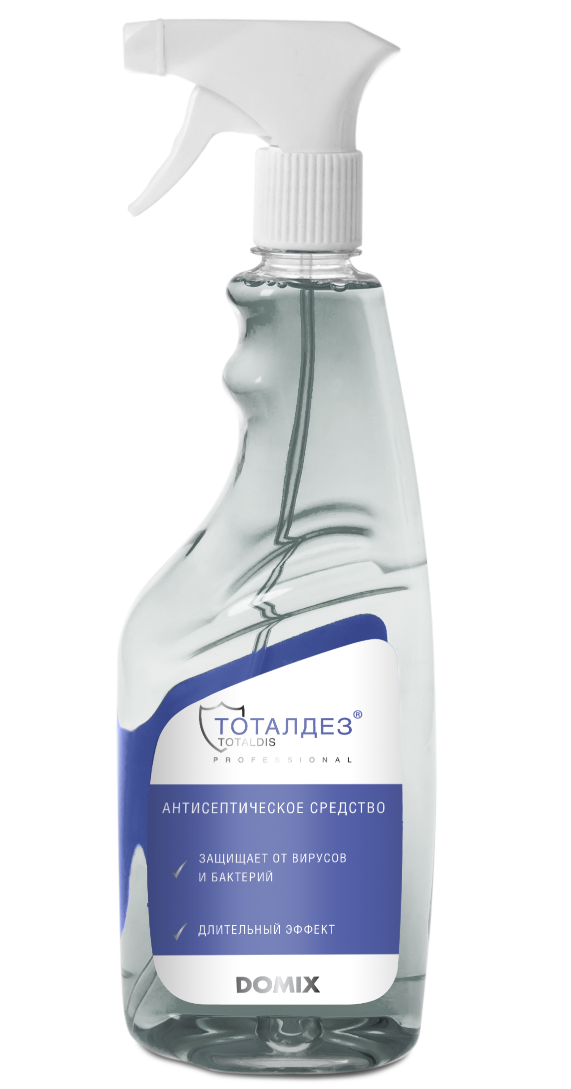 DOMIX Средство антисептическое Тоталдез, изопропиловый спирт 71% 700 мл