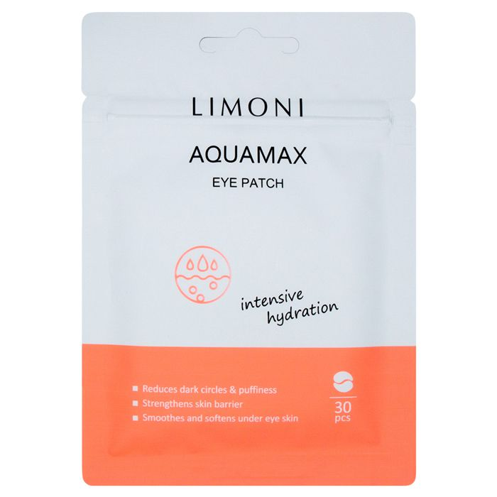 LIMONI Патчи для век увлажняющие / Aqumax Eye Patch 30 шт патчи для глаз увлажняющие limoni aquamax eye patches 30 шт