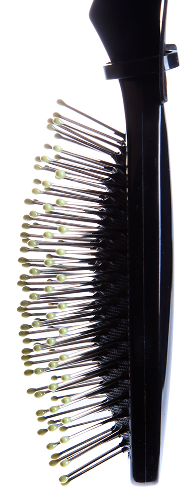 HAIRWAY Щетка Rainbow массажная, на пластмассовой основе, металлические штифты, 9 рядов 8466332, фото 2