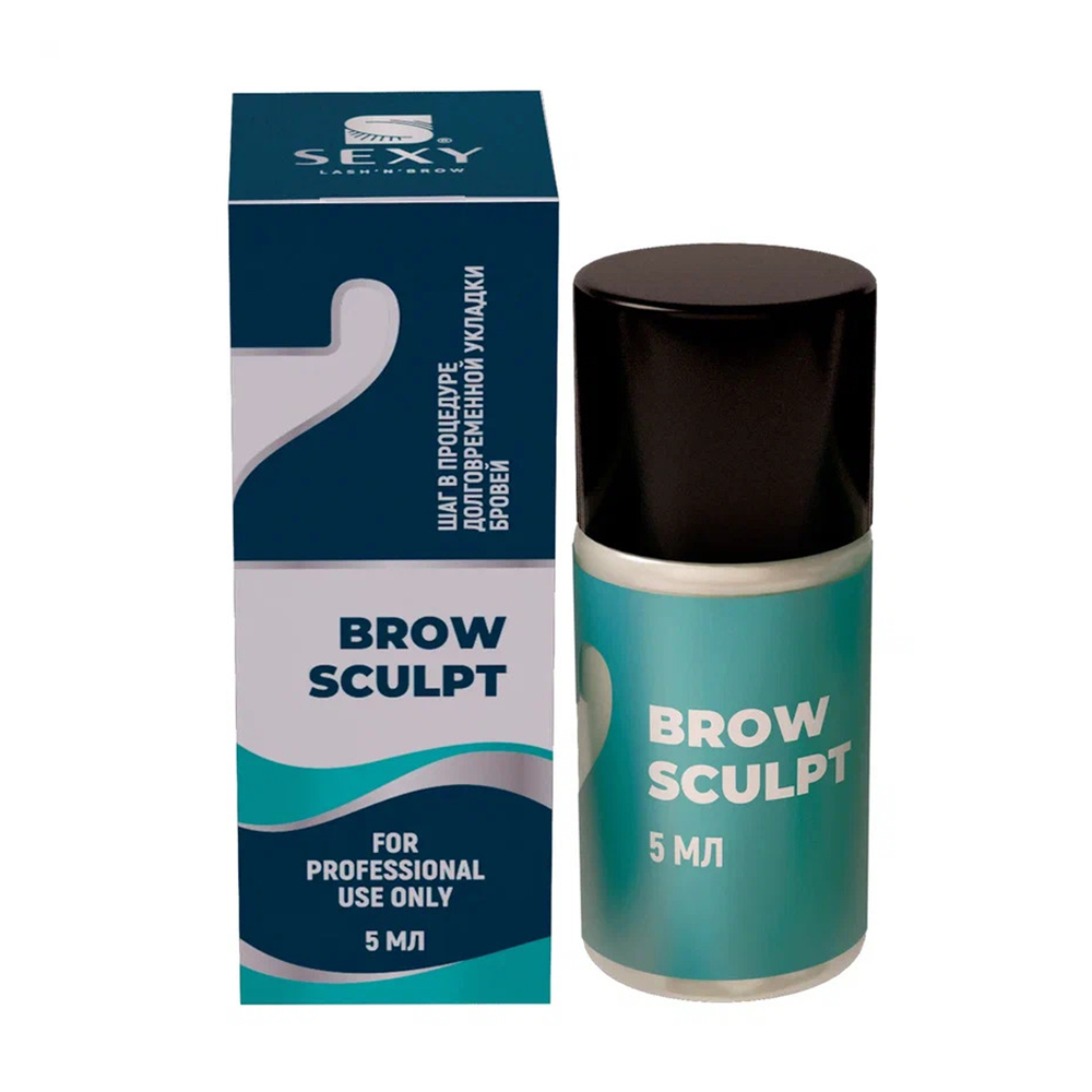 INNOVATOR COSMETICS Состав #2 для долговременной укладки бровей / BROW SCULPT 5 мл, фото 2