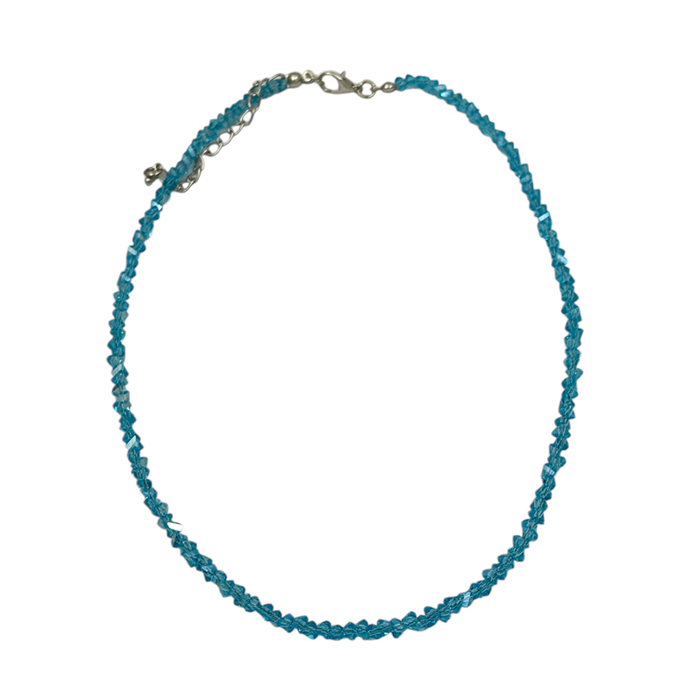 IWOU PROFESSIONAL Чокер Кристалики бирюза, фото 1