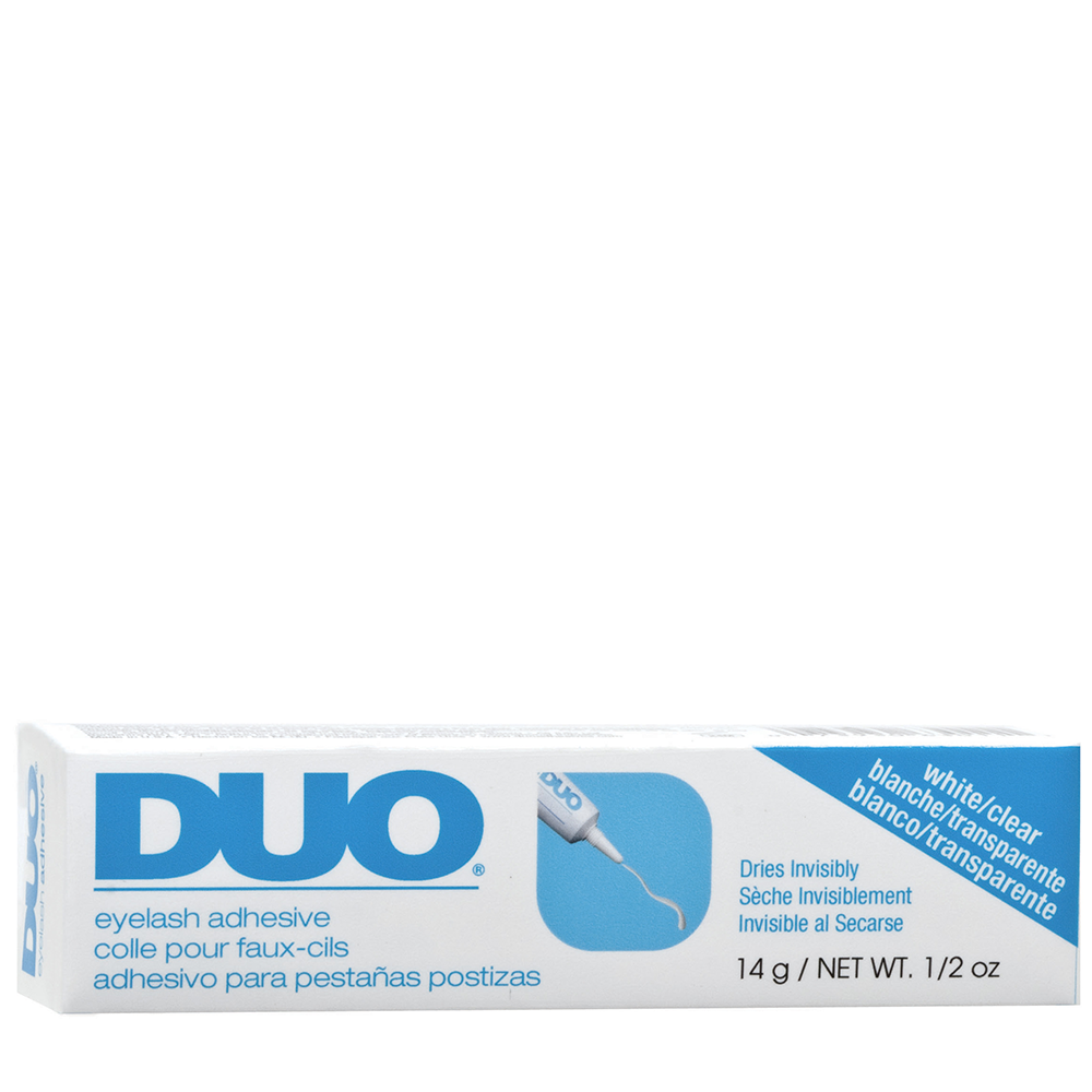DUO Клей для ресниц прозрачный / Duo Lash Adhesive Clear 14г клей для накладных ресниц duo striplash adhesive clear whit силиконовый прозрачный 2 5 г