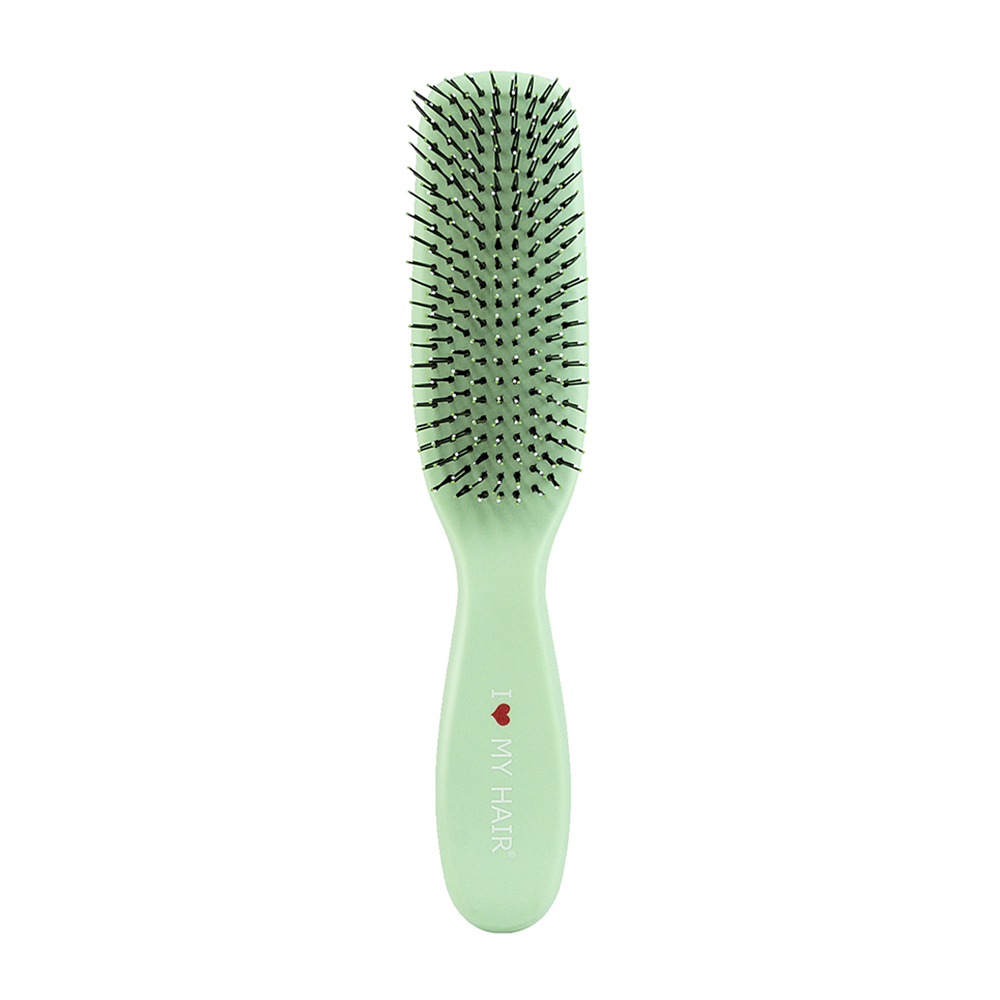 I LOVE MY HAIR Щетка парикмахерская для волос Spider Soft 1501, зеленая матовая M curaprox щетка зубная soft d 0 15 мм cs1560