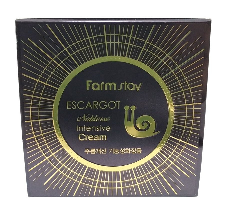 FARMSTAY Крем антивозрастной с муцином королевской улитки для лица / ESCARGOT NOBLESSE 50 гр, фото 5
