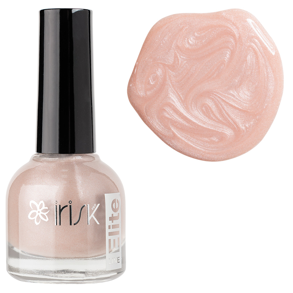 IRISK PROFESSIONAL Укрепитель-нюд с жемчужной пудрой для ногтей, 002 / Elite Line 10 мл, фото 2