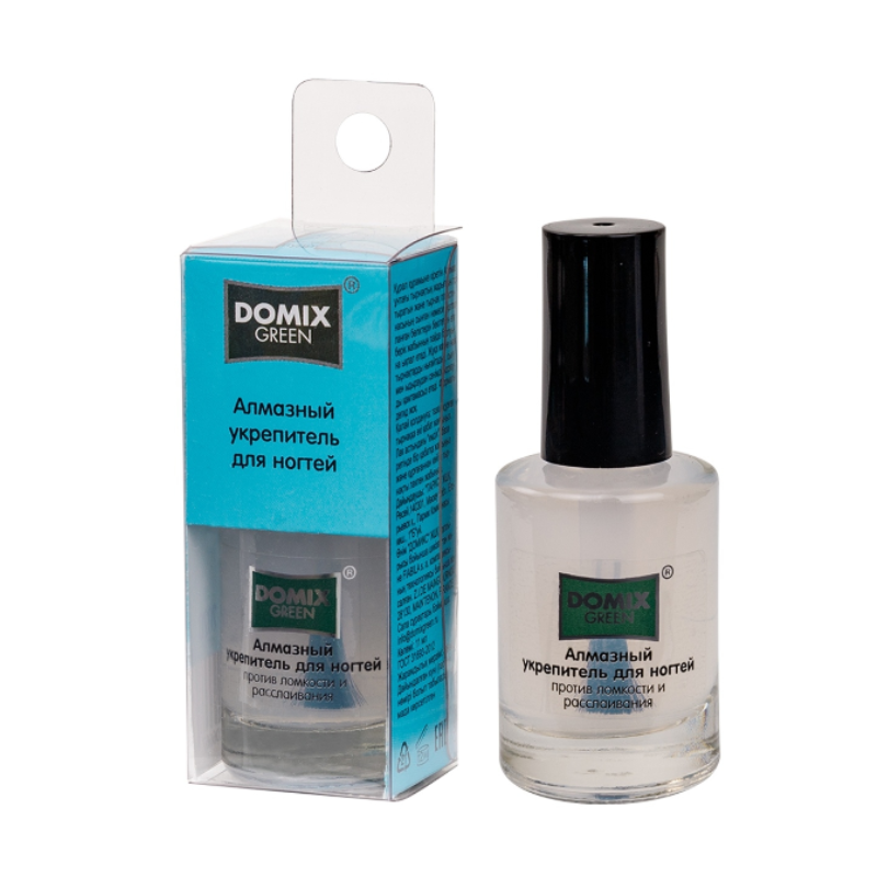 DOMIX Укрепитель алмазный для ногтей / DG 11 мл limoni масло для увлажнения и питания кутикулы и ногтей от расслаивания ногтевой пластины 15
