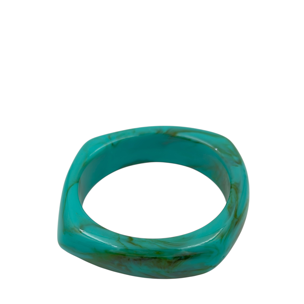 IWOU PROFESSIONAL Браслет-обод пластиковый квадратный тиффани, фото 1